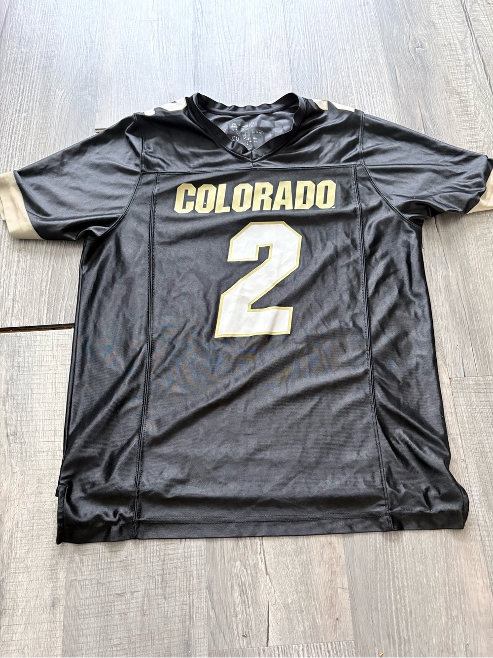 Men's Original Retro Brand Shedeur Sanders Black Colorado Buffaloes Jersey